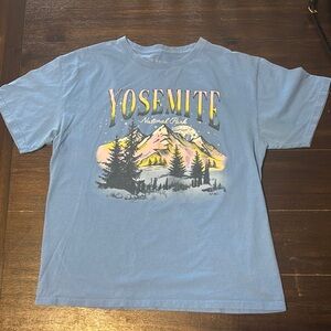 Blue Yosemite National Park T-Shirt